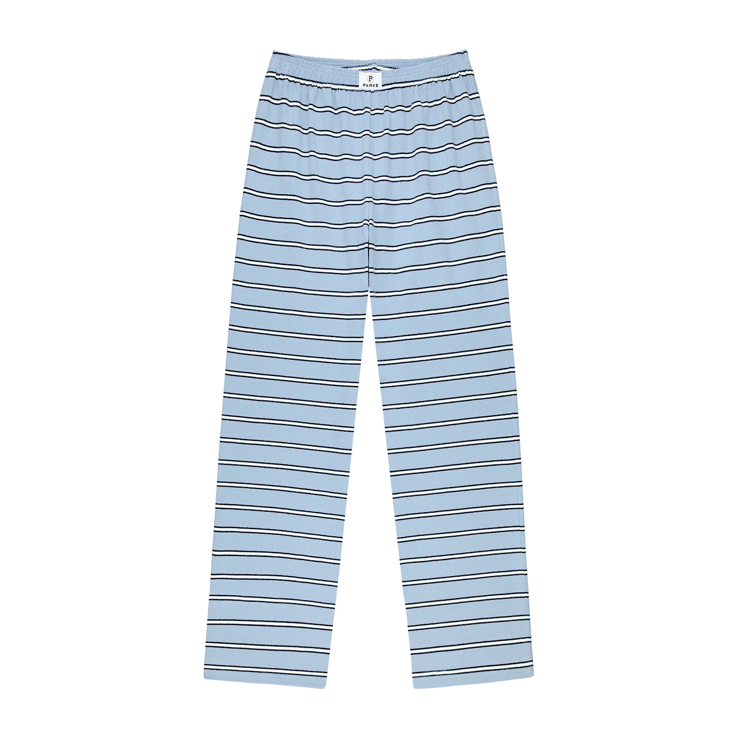 Maggie & Emma Striped Cotton Boxer Pants | Parke