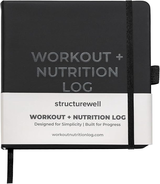 Workout and Nutrition Log – 12 Week Fitness Tracker, Workout Log Book, Gym Planner, and Food Jo... | Amazon (US)