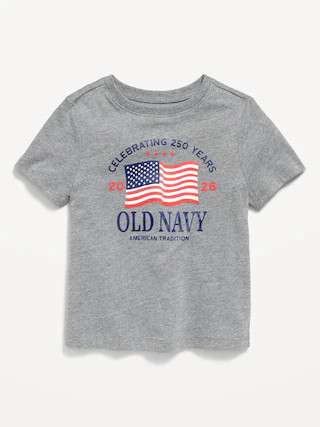 Short-Sleeve Unisex Logo-Graphic T-Shirt for Toddler | Old Navy (US)