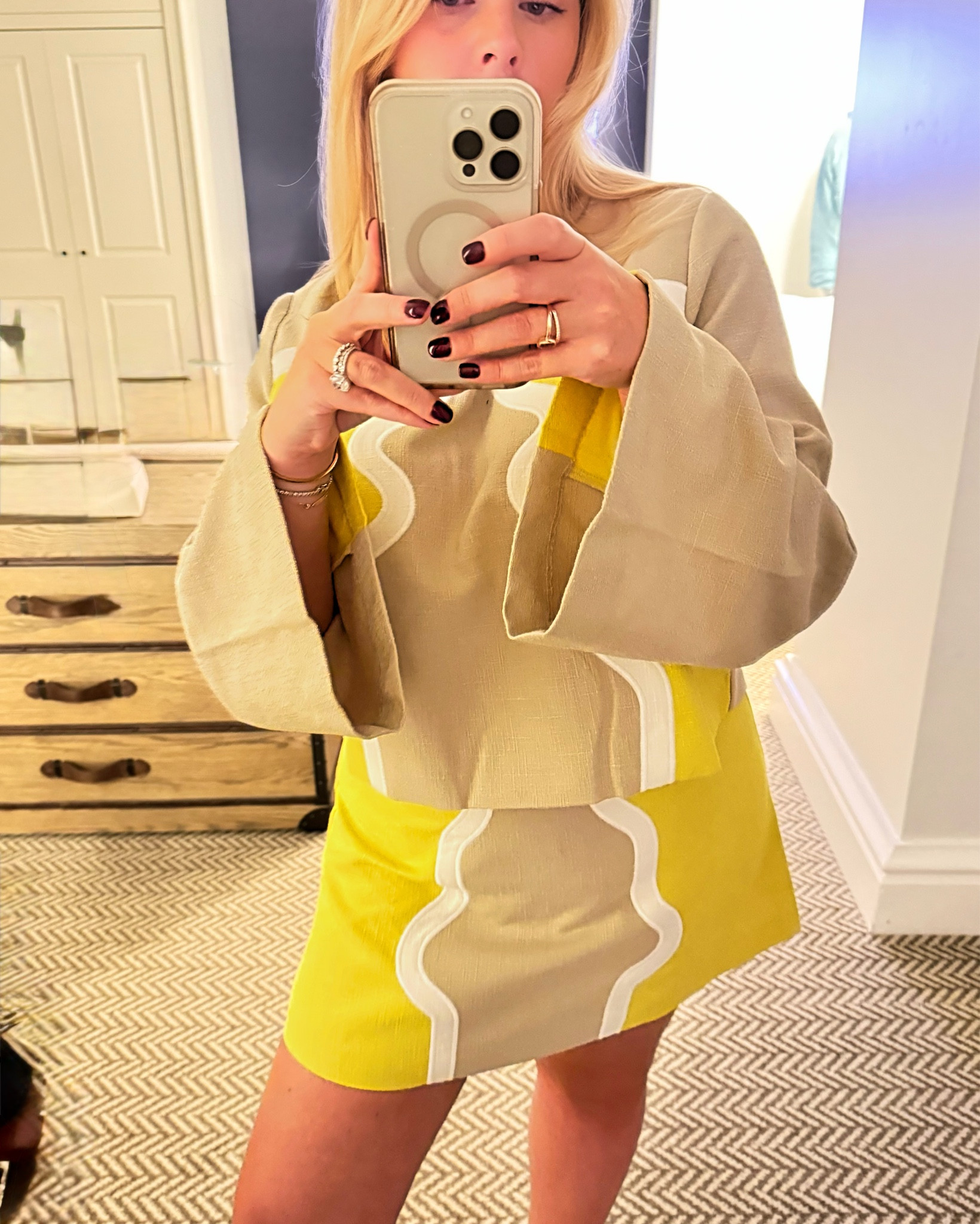 Can you even over this little matching Tuckernuck set?? Best part, it’s on sale. Use code “merry” and enjoy! 

I would also say it runs small, so size up from your normal size. I’m usually a medium and I got the large for the skirt and top and am so happy I did.

#LTKSaleAlert #LTKHoliday #LTKCyberWeek