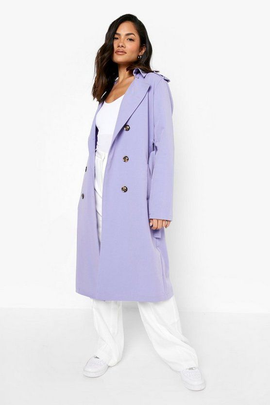Belted Trench Coat | Boohoo.com (UK & IE)