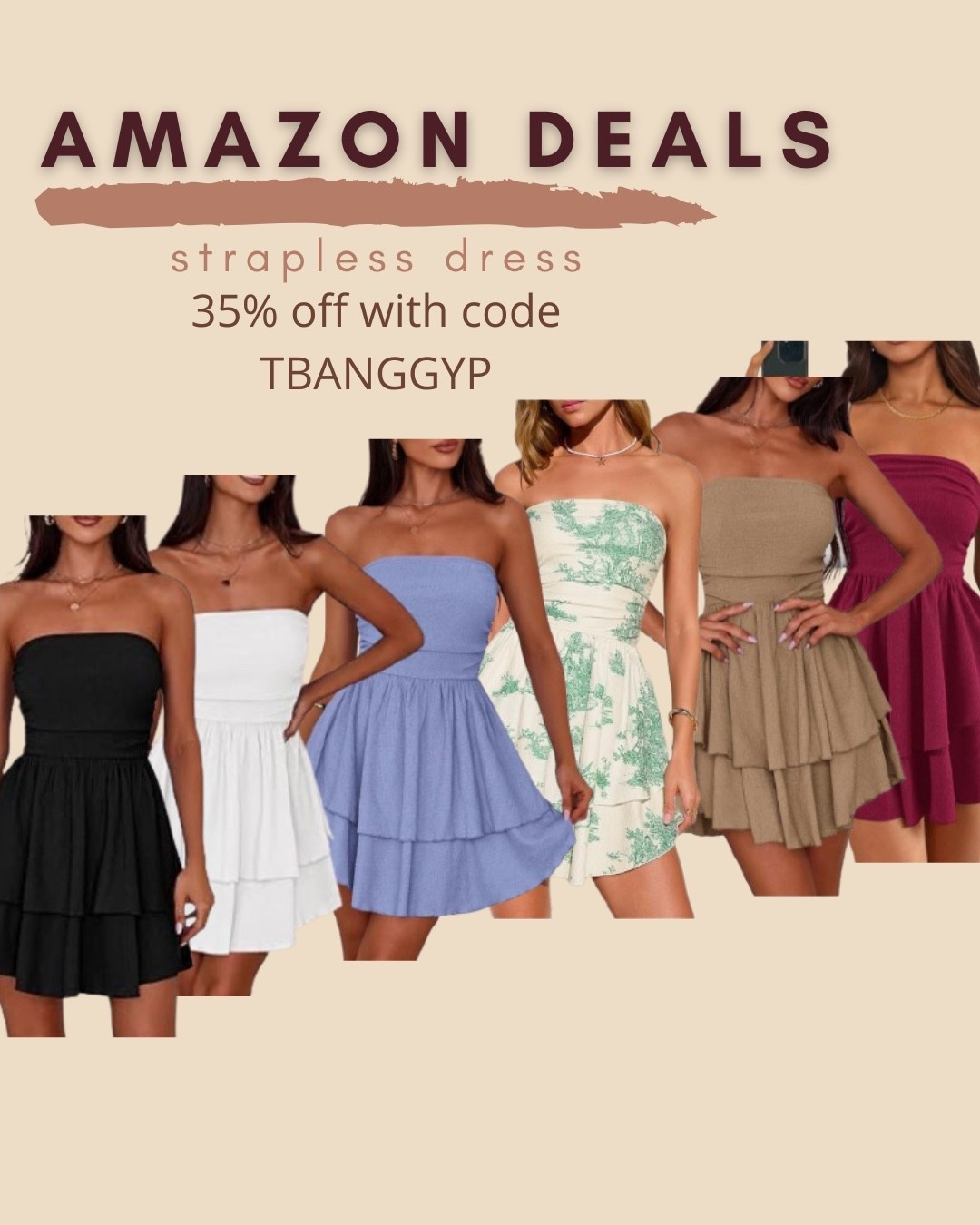 $17-$20 ends 3/31

Amazon fashion
Amazon deals
Strapless dress


#LTKSaleAlert
