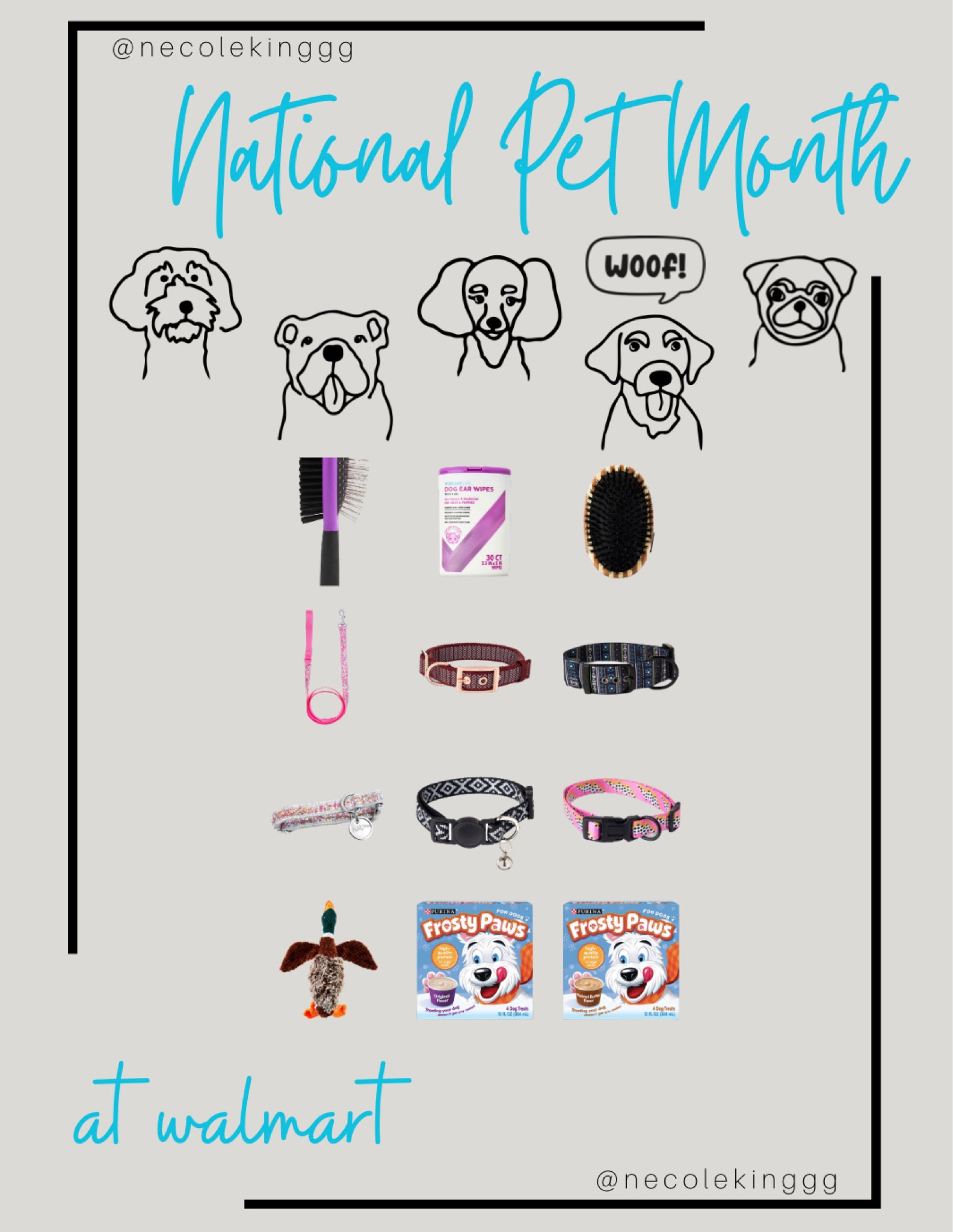 National Pet Month 
Pet | Dog finds at Walmart!!! 

#LTKhome