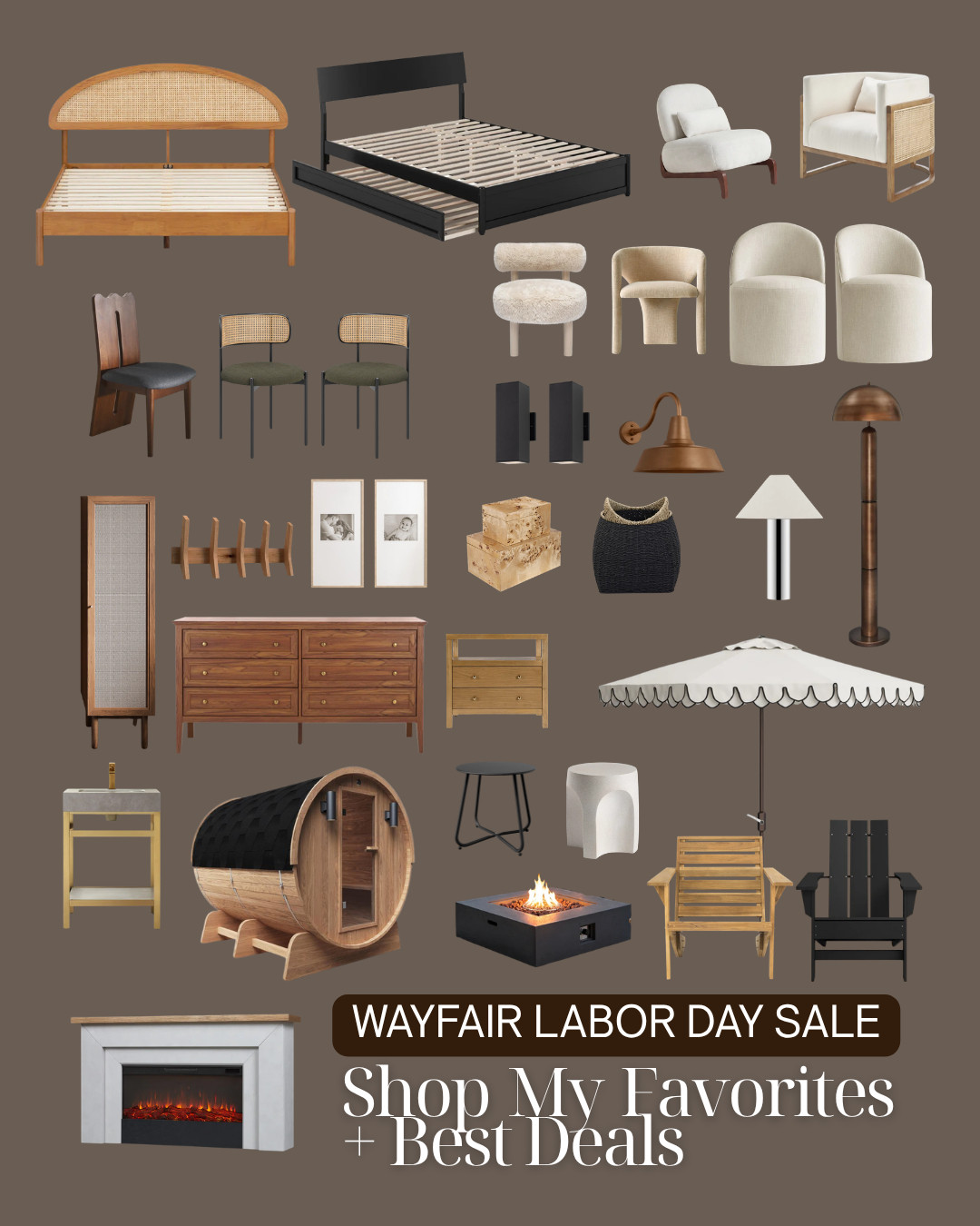 Wayfair Labor Day sale is almost over, so I pulled together some of my favorite finds and best deals — from furniture, lighting, decor, and outdoor pieces. Sale ends tonight! Linking all of my favorites here.

#LTKHome #LTKSaleAlert