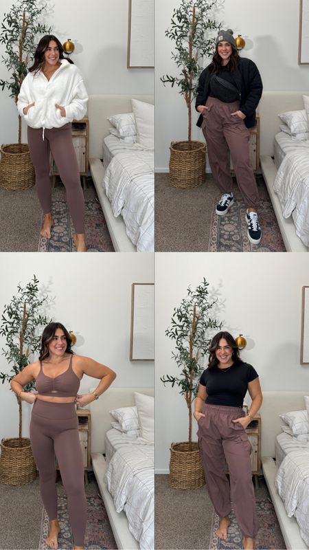 @target #ad #targetpartner #targetstyle THE BEST winter never wanna wake off athleisure for midsize ladies and mamas on a budget! So soft, so cozy and stretchy. I workout in all of this! Weight lifting and running girlie. 

Size large in all except the joggers/parachute pants are medium. 

#LTKfitness #LTKfindsunder100 #LTKmidsize