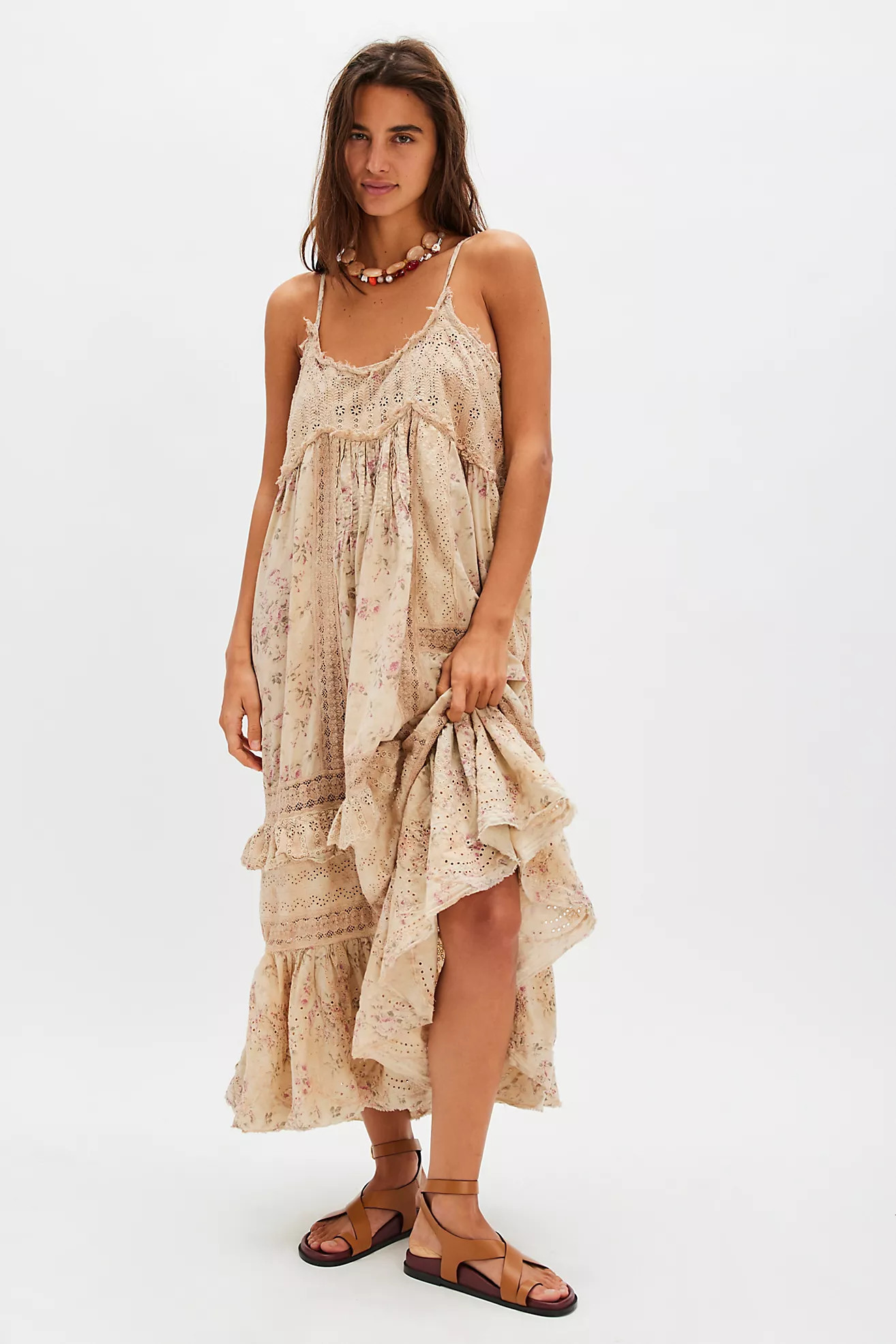Magnolia Pearl Eyelet Esti Cami Dress | Free People (Global - UK&FR Excluded)