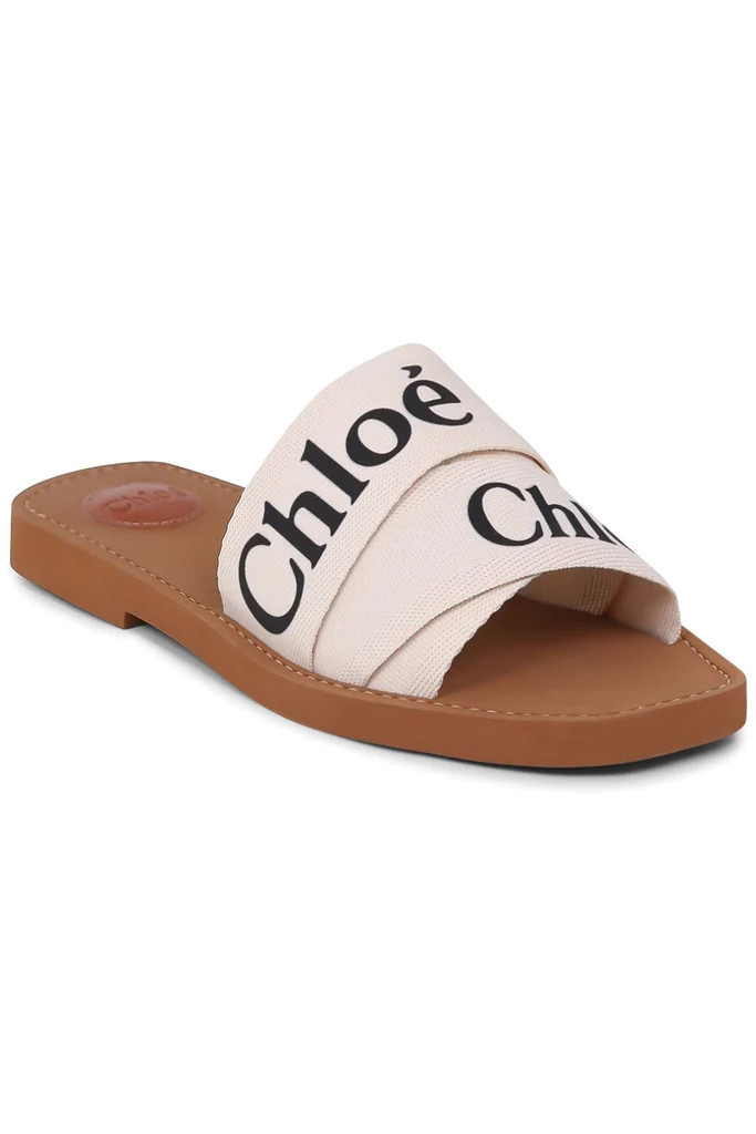 WOODY LOGO SLIDE | WHITE | ParlourX (Global)