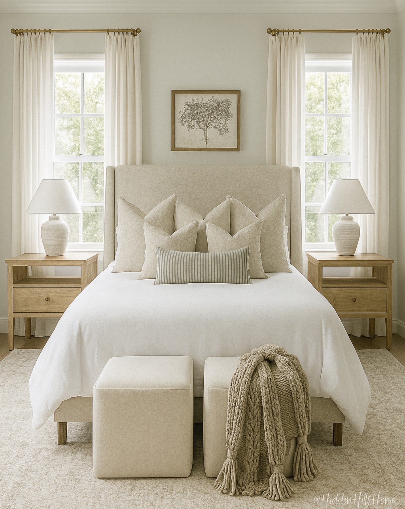 Neutral bedroom decor ideas, bedding, home decor, bedroom design, bedroom inspiration, nightstands 

#LTKHome #LTKSaleAlert #LTKCyberWeek