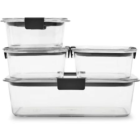 Rubbermaid Brilliance Leak-Proof Food Storage Containers with Airtight Lids, Set of 5 (10 Pieces ... | Walmart (US)