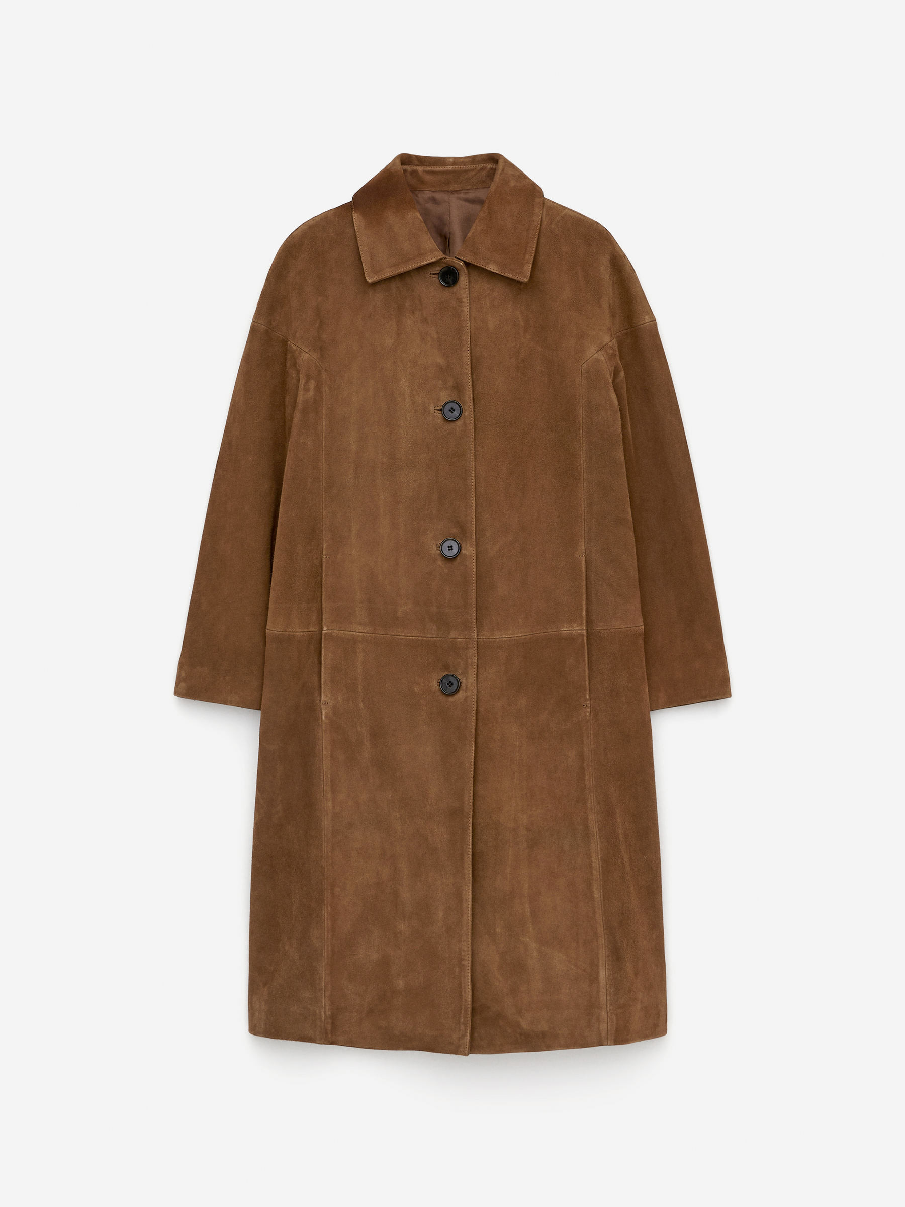 Suede Coat | Arket UK