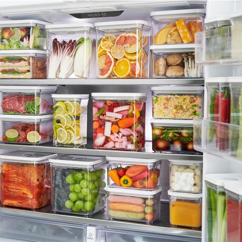 Premium Airtight Food Storage Containers 4-piece/Set, BPA Free, 100% Leak Proof, Keep food fresh ... | Amazon (US)