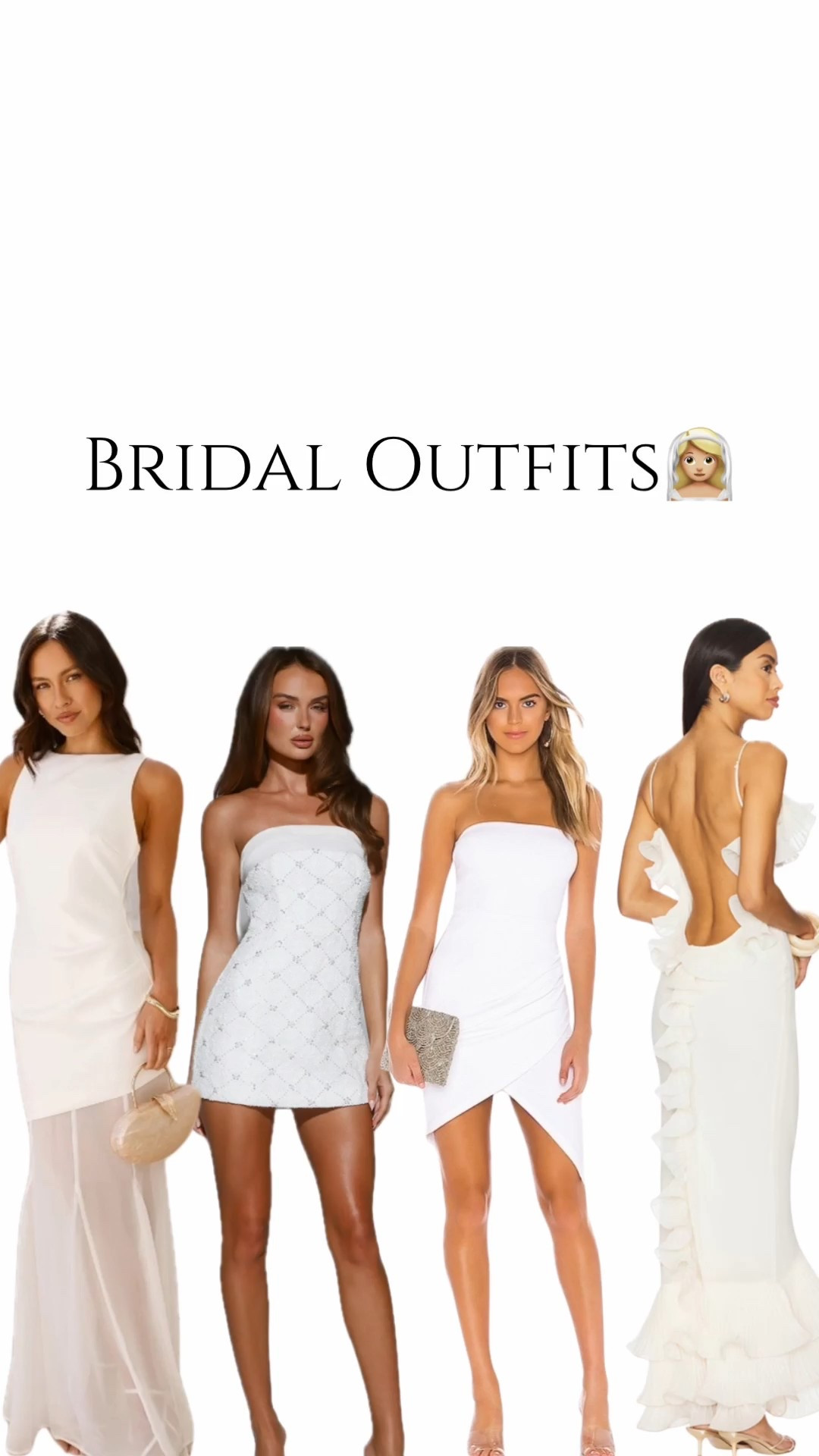 bridal outfits! more on my page 🤍💍👰🏼‍♀️ #bride #bridal @Revolve

spring break outfit engagement outfit, engagement party outfit, honeymoon, bridal shower outfit, couples shower outfit, white dress, vacation outfits beach, resort wear, resort wear 2026

#LTKootd #LTKWedding