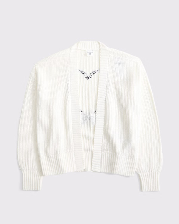 non-closure cardigan | Abercrombie & Fitch (US)
