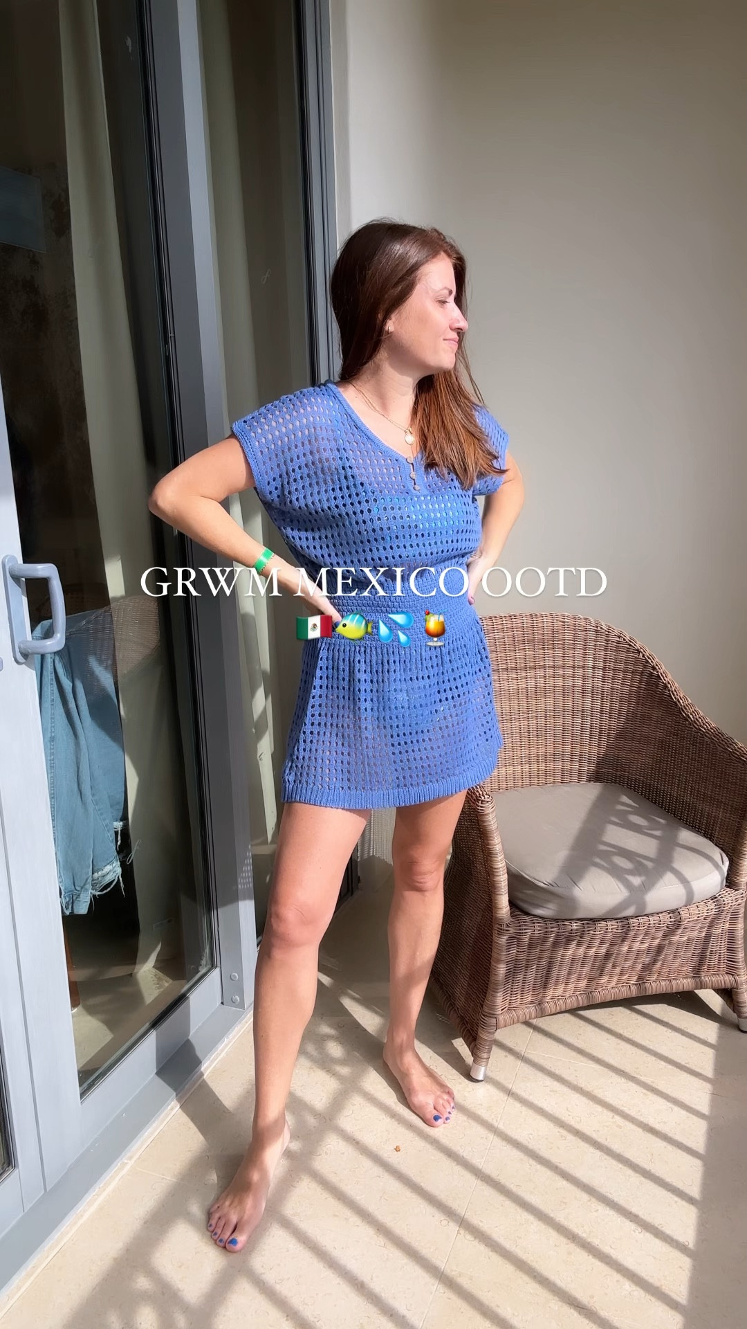 GRWM! First full day in Mexico OOTD! Love this cute and easy cover up and Old Navy has been my go to for swim this season! 

Follow me for more affordable outfit ideas and vacation style! 

Wearing- 
Cover up- medium
Swim- Large/too Small/bottom


#LTKstyletip #LTKfindsunder50 #LTKSeasonal
