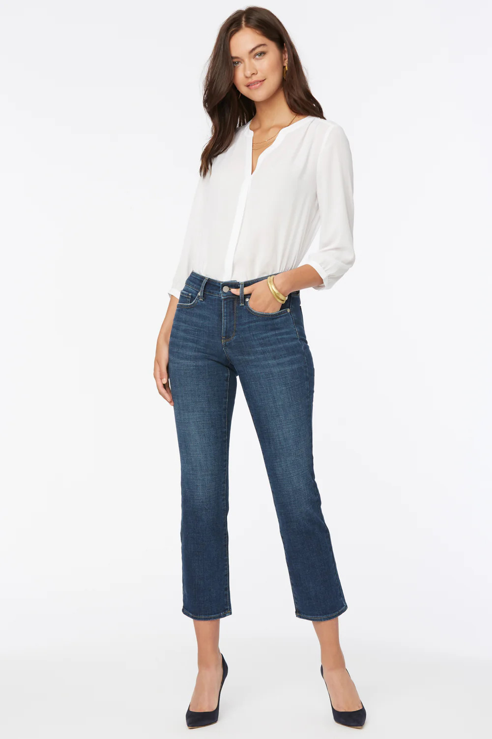Marilyn Straight Ankle Jeans - Marcel | NYDJ