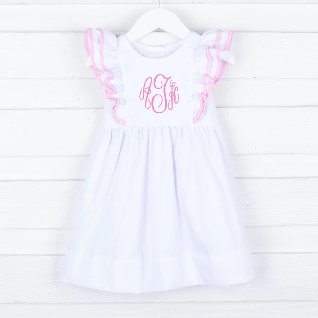 White and Pink Alice Dress | Classic Whimsy