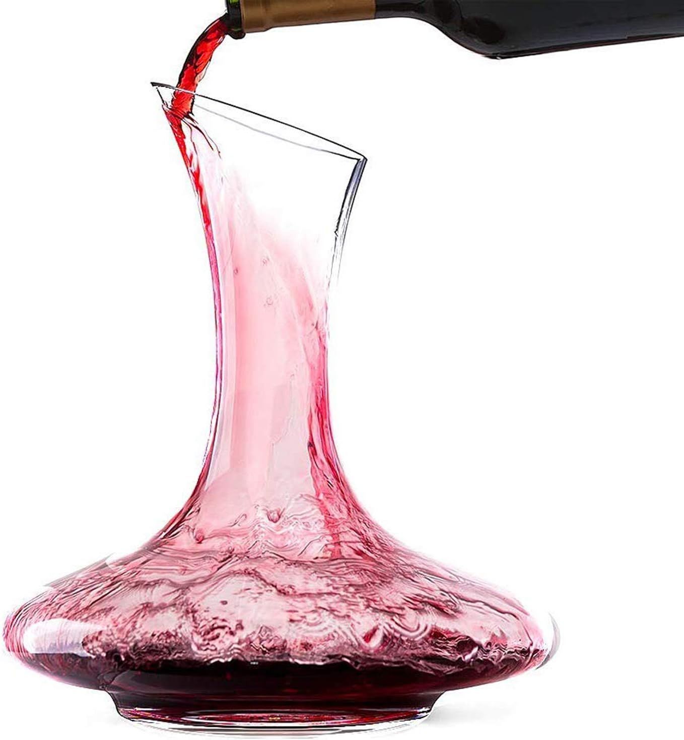 Best Red Wine Decanter By Bella Vino - Improves Wine Taste By Softening Tannins - Great Table Cen... | Amazon (US)