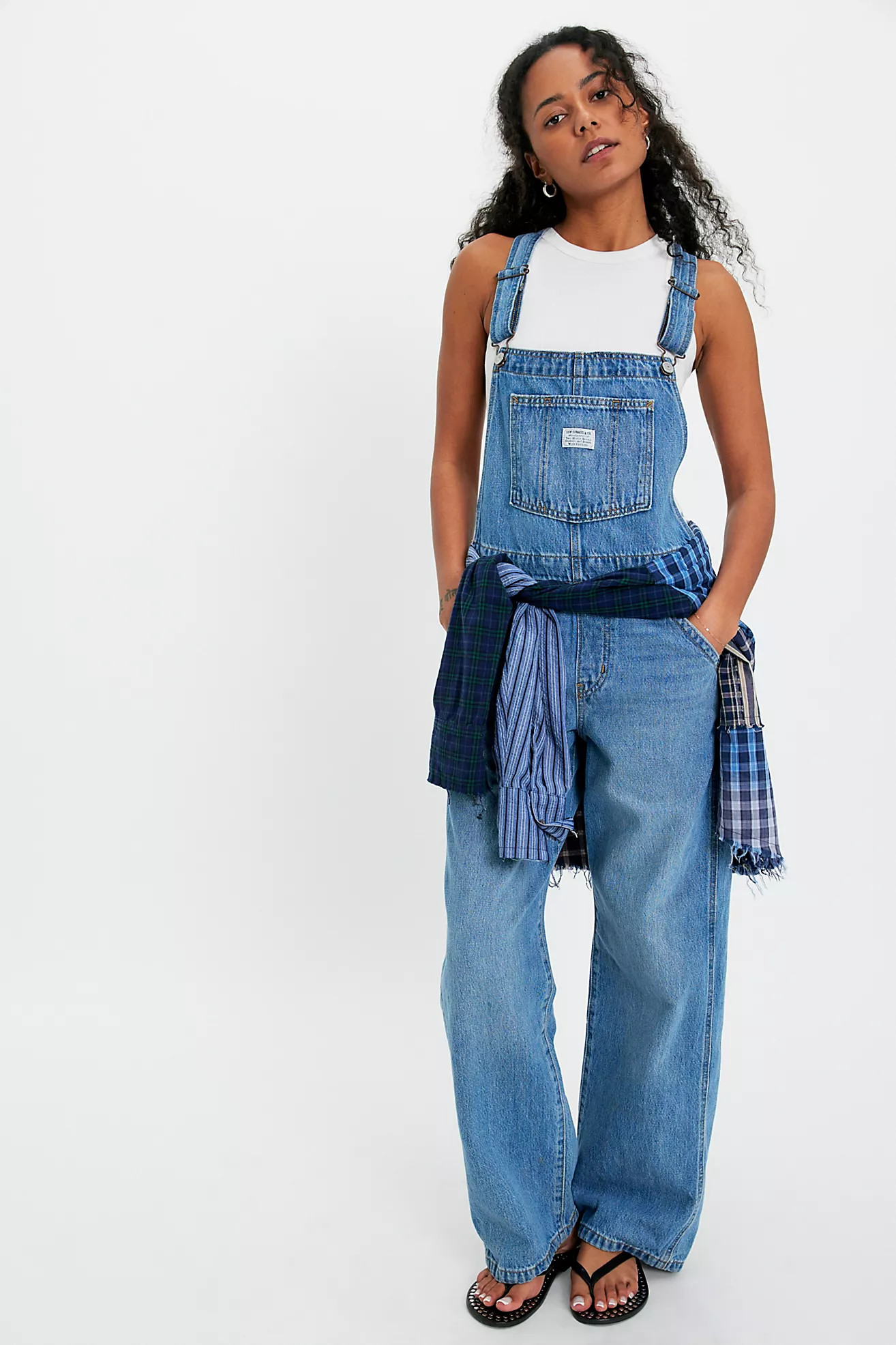 Levi's Full-Length Baggy Overalls | Free People (Global - UK&FR Excluded)