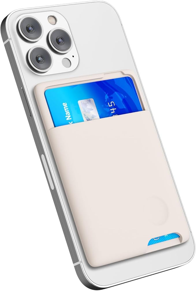 oakxco Phone Wallet Stick On, Secure Phone Card Holder Silicone, Adhesive Pocket Sleeve ID Credit... | Amazon (US)