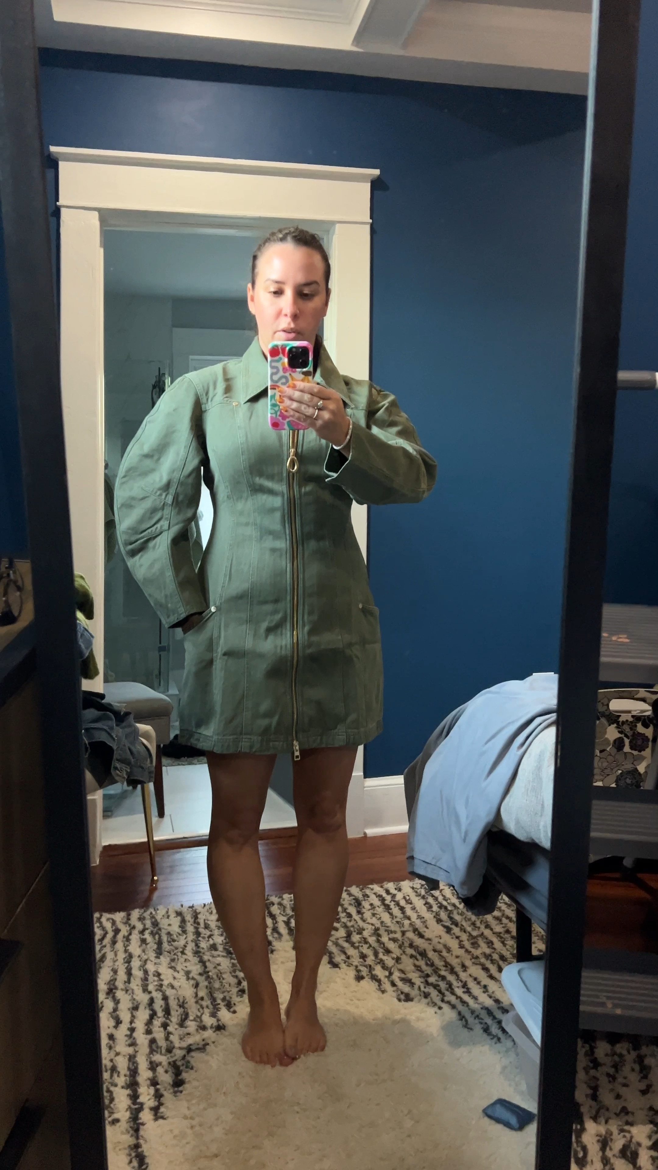 Gap x cult Gaia. Green dress. Army dress. Denim dress. Cult Gaia. Dress. 

#LTKSeasonal #LTKStyleTip #LTKVideo