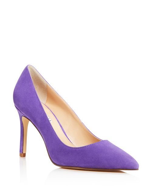 Charles David Women's Denise Suede Pointed Toe High-Heel Pumps Shoes | Bloomingdale's (US)