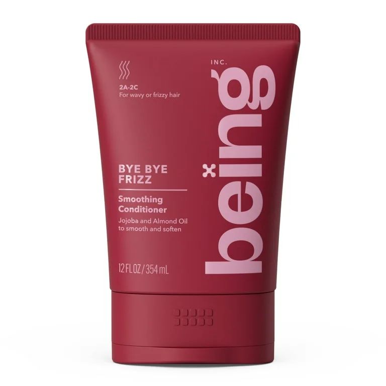 being BYE BYE FRIZZ Smoothing Conditioner with Jojoba and Almond Oil, 12 fl oz | Walmart (US)