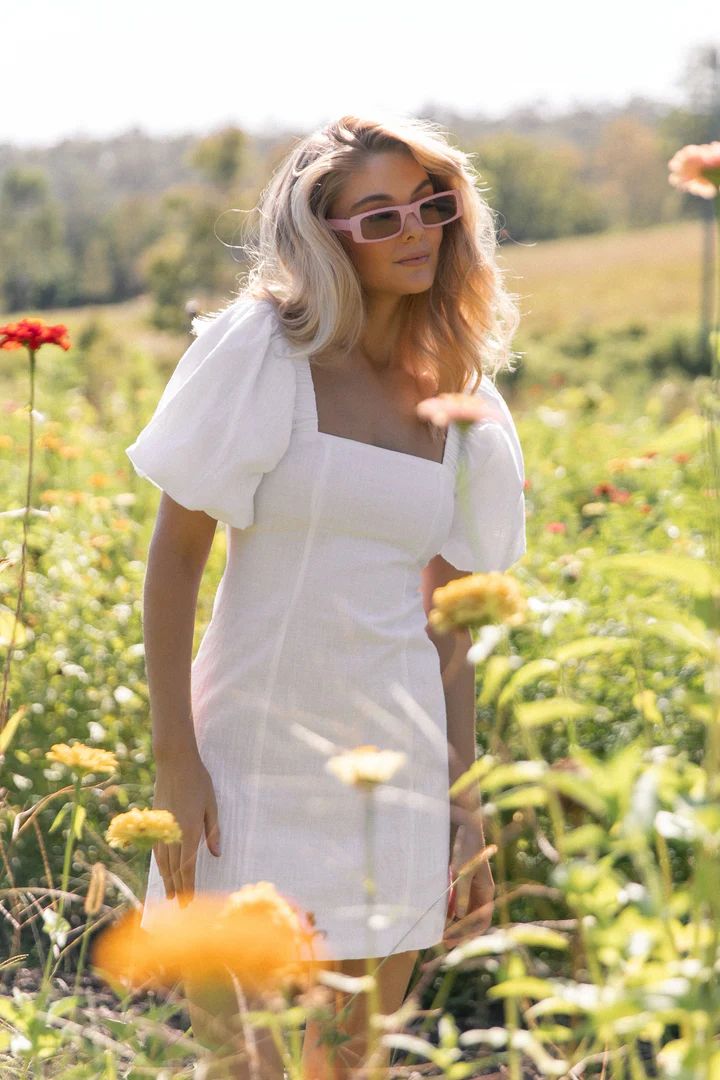 Tuscany Dress - White | Petal & Pup (US)