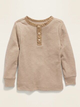 Long-Sleeve Thermal Tee for Toddler Boys | Old Navy (US)