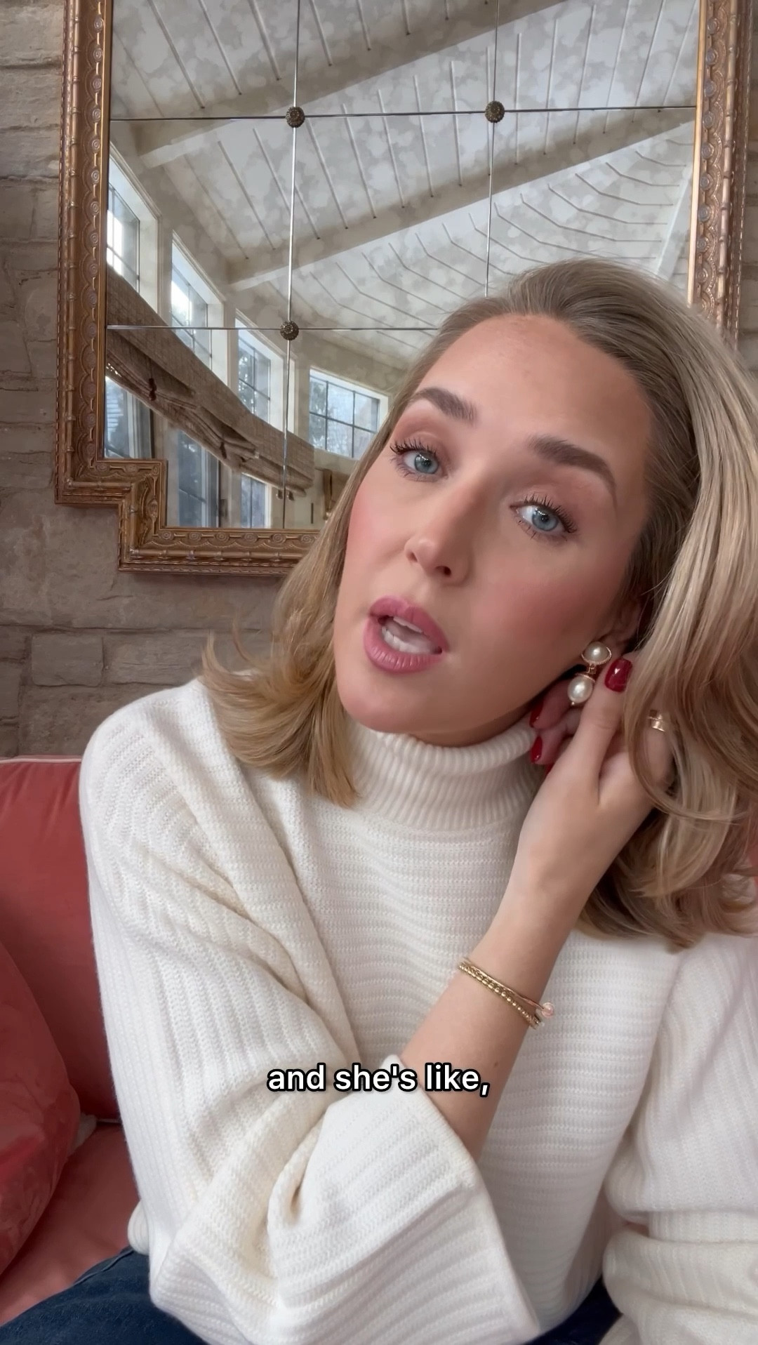 
I guess I jumped the gun on letting her watch Parent Trap. The ear piercing scene melted her brain. 🫠 Thankfully, these earrings from @NordstromRack are clip-ons. #NordstromRackPartner