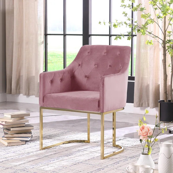 Adisson Velvet Armchair | Wayfair North America