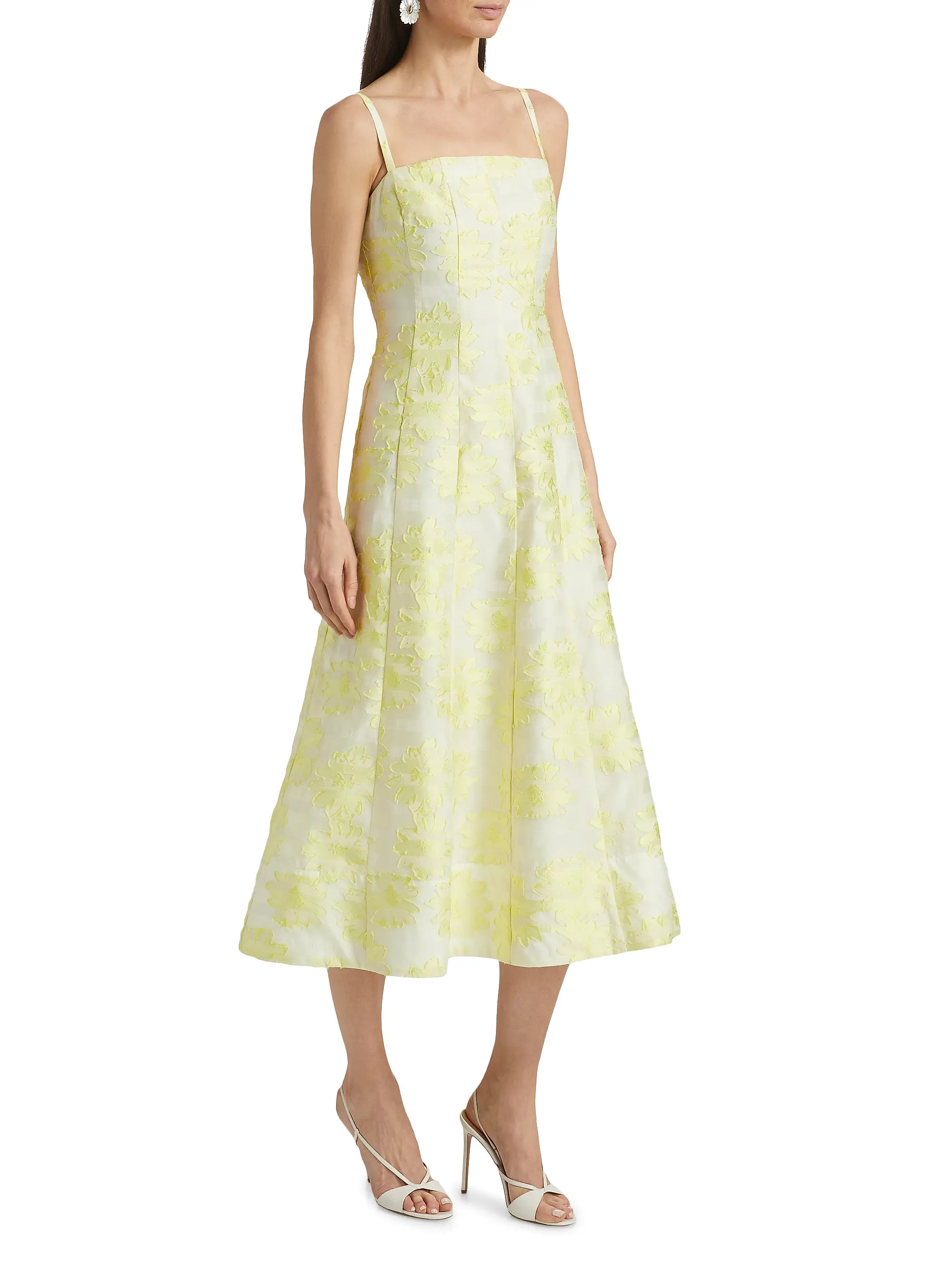 Floral Fil Coupe Cocktail Dress | Saks Fifth Avenue