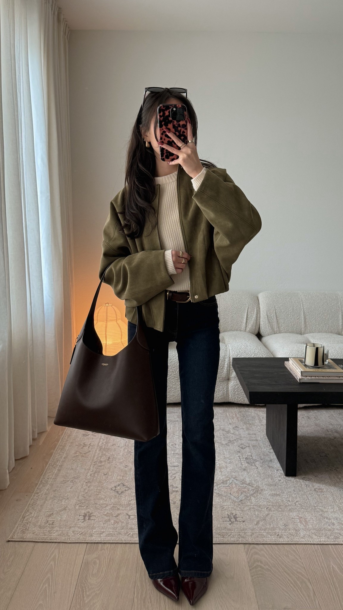 sweater is size xs, jacket is size S, jeans are size US 0

#LTKootd