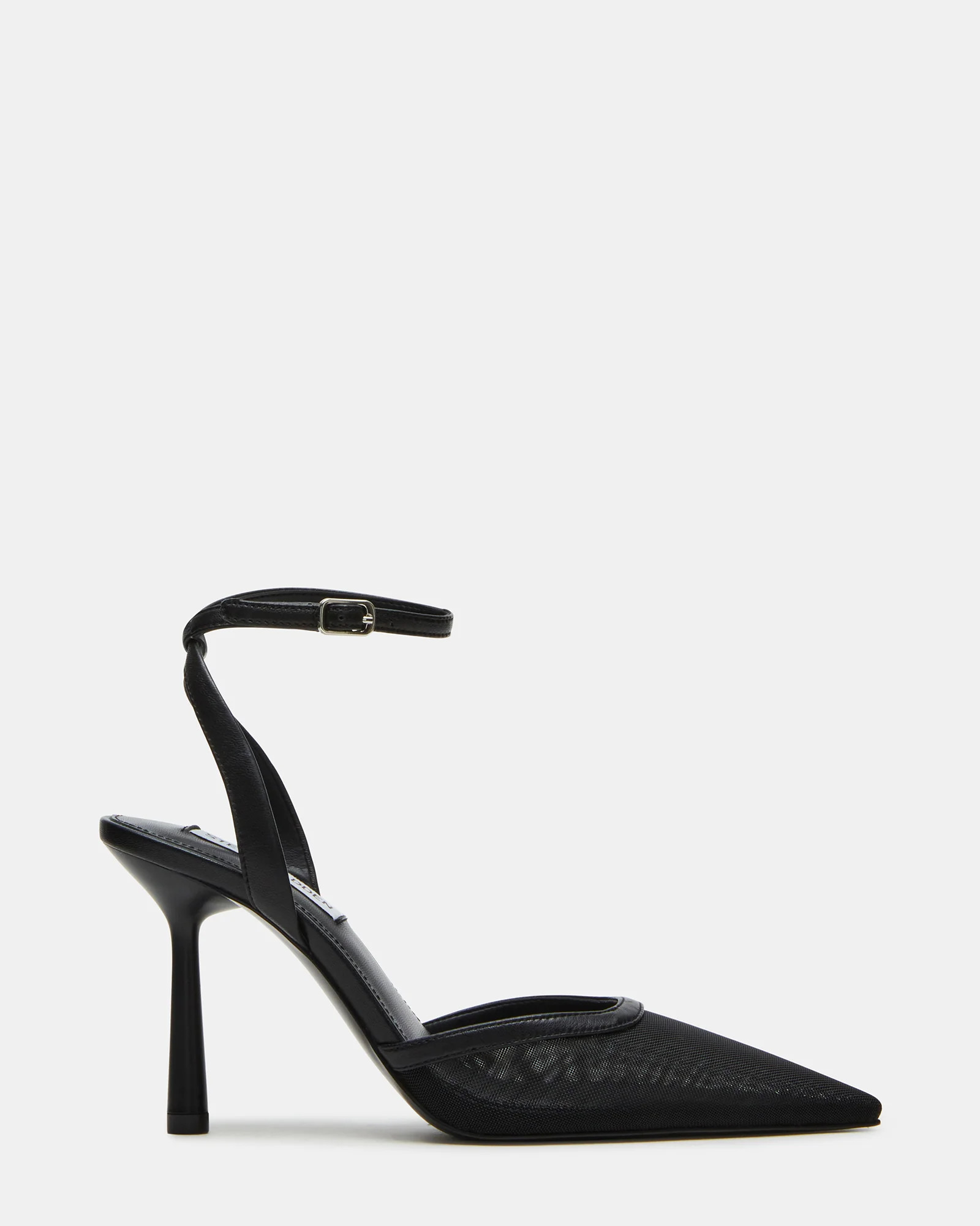 ALLIANCE Mesh Black Pointed Toe Pump | Women's Heels | Steve Madden (US)