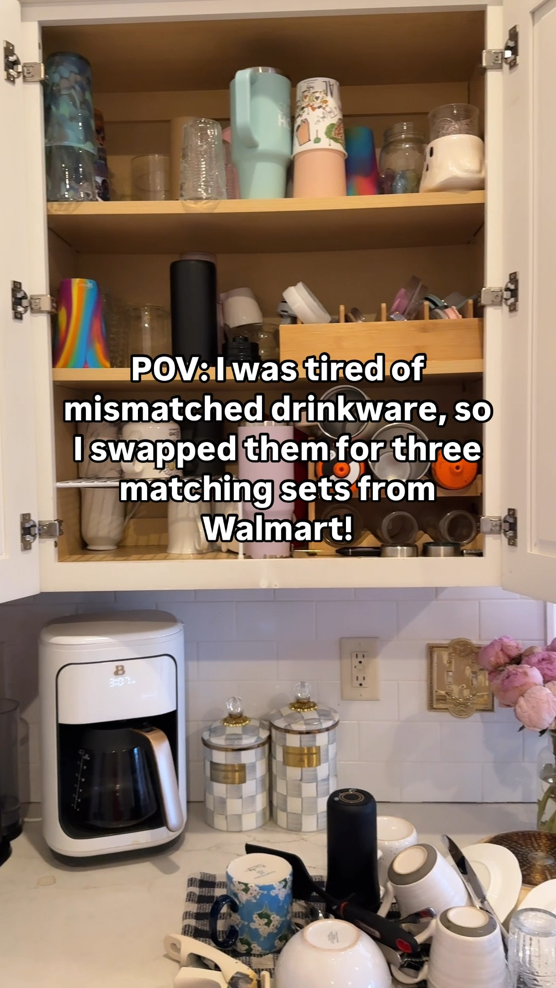I swapped out our mix matched drink ware with these 3 sets from Walmart! They’re so good! 

#LTKWatchNow #LTKHome #LTKFindsUnder50