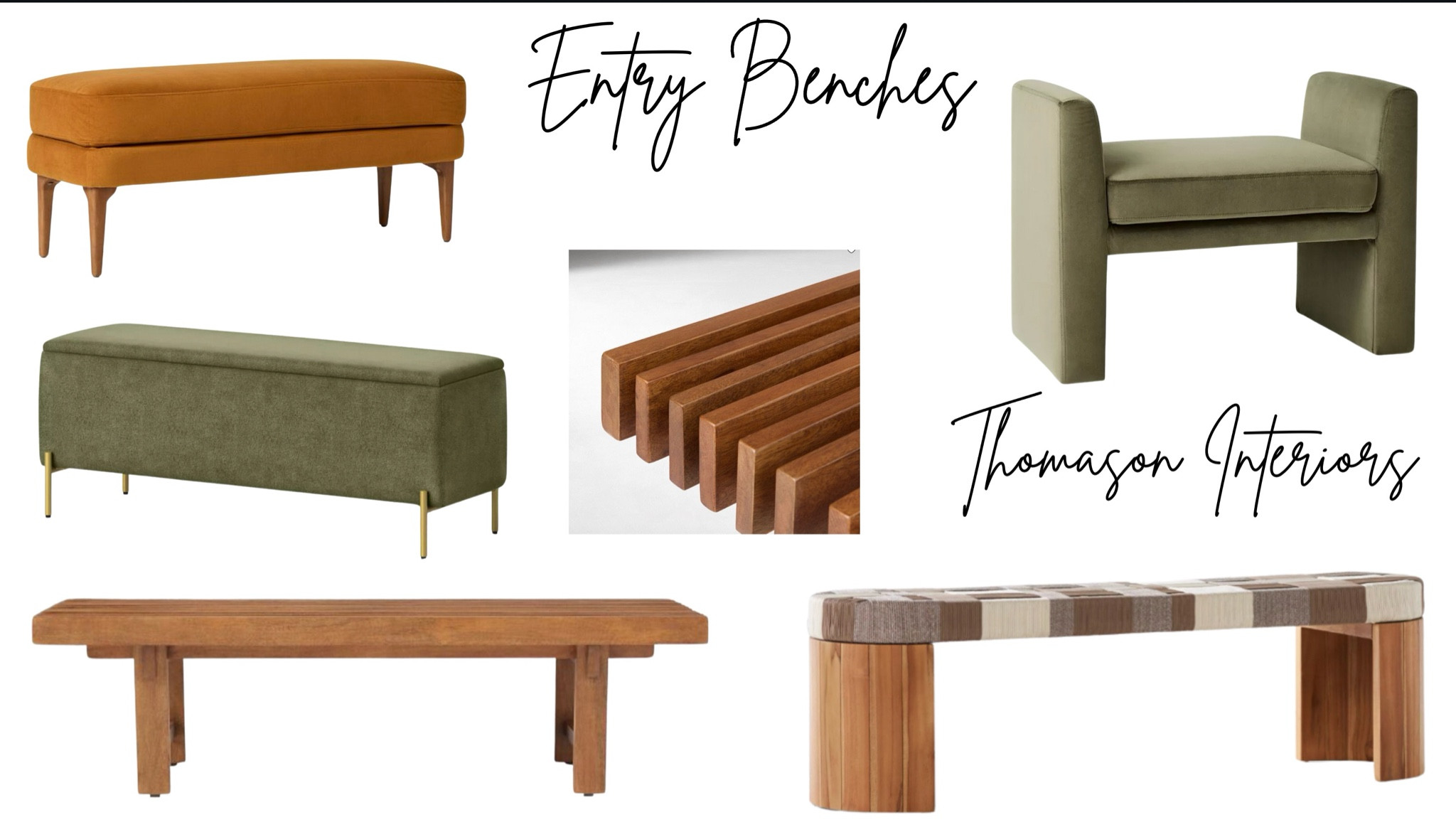Entry benches! 

#LTKStyleTip #LTKSeasonal #LTKHome