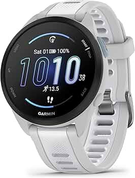 Garmin Forerunner 165, Running Smartwatch, Colorful AMOLED Display, Training Metrics and Recovery... | Amazon (US)