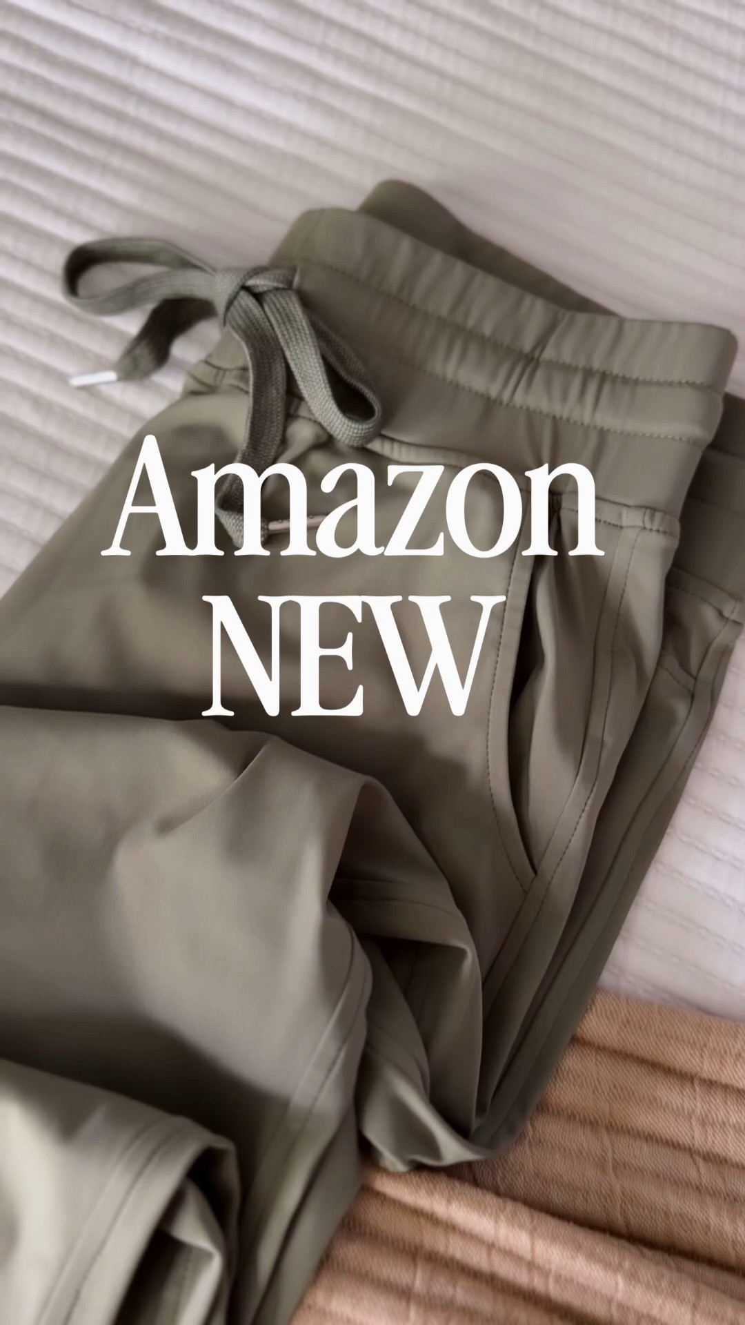 New release from Amazon. The smocked ankle on these joggers are such a cute detail. 
Top/ small
Joggers/ medium

#LTKSeasonal #LTKOver40 #LTKActive