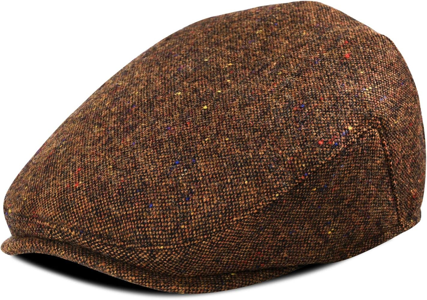 Kids Wool Tweed Newsboy Flat Cap Herringbone Boy Infant Toddler Child Youth Beret Hat | Amazon (US)