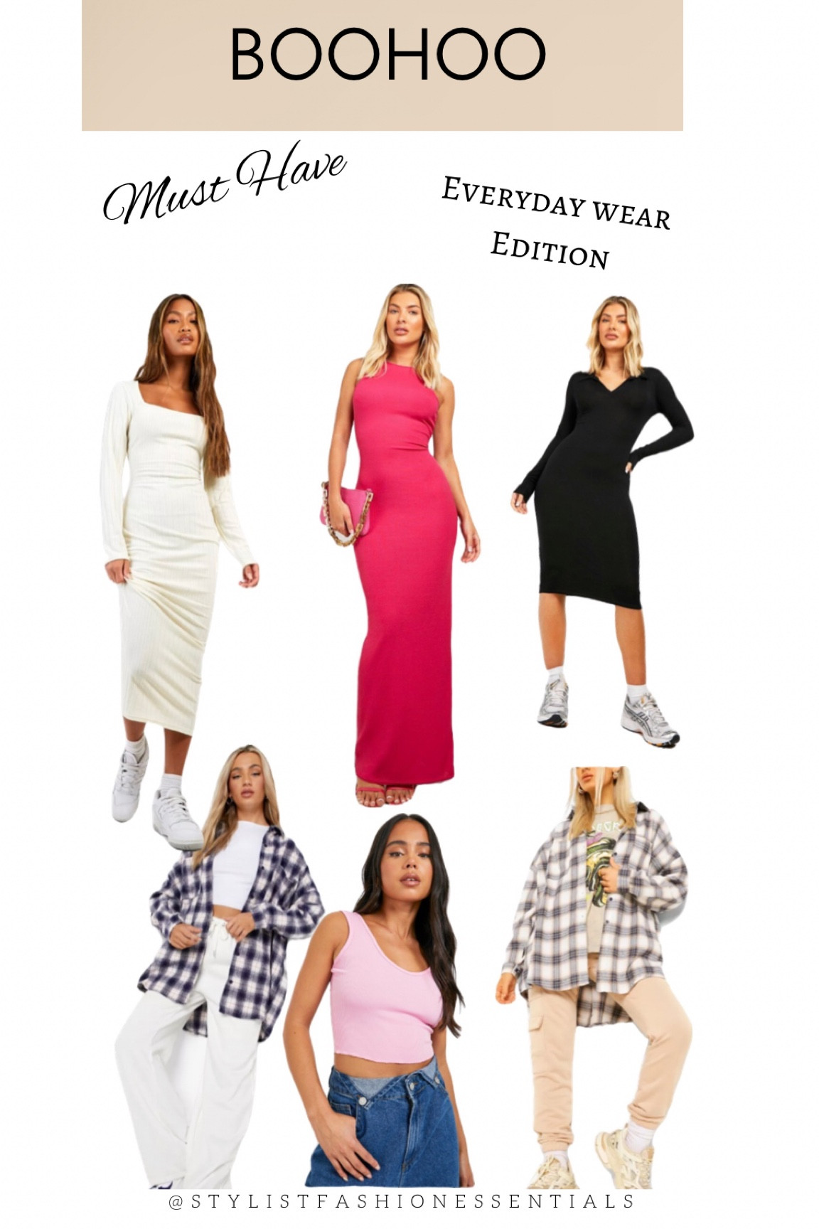 Boohoo Everyday wear casual ✨

Spring outfits
Spring outfit inspo
Resort wear,Preppy fashion,Easter,Vacation outfit,Wedding guest, look for less, Top sellers, Outfit with sneakers, Neutral outfit, Skims Dupes,boohoo, Active wear, Bodycon dress, Bodycon top, Bodycon singlet, women’s outfit idea, earth tones, loungewear, neutral outfit, causal outfit,
Workwear, classic outfit, everyday outfit, errands outfit, Pinterest outfit, everyday outfit, mom outfit, dresses 

#LTKStyletip #LTKsalealert

#LTKstyletip #LTKunder100 #LTKunder50