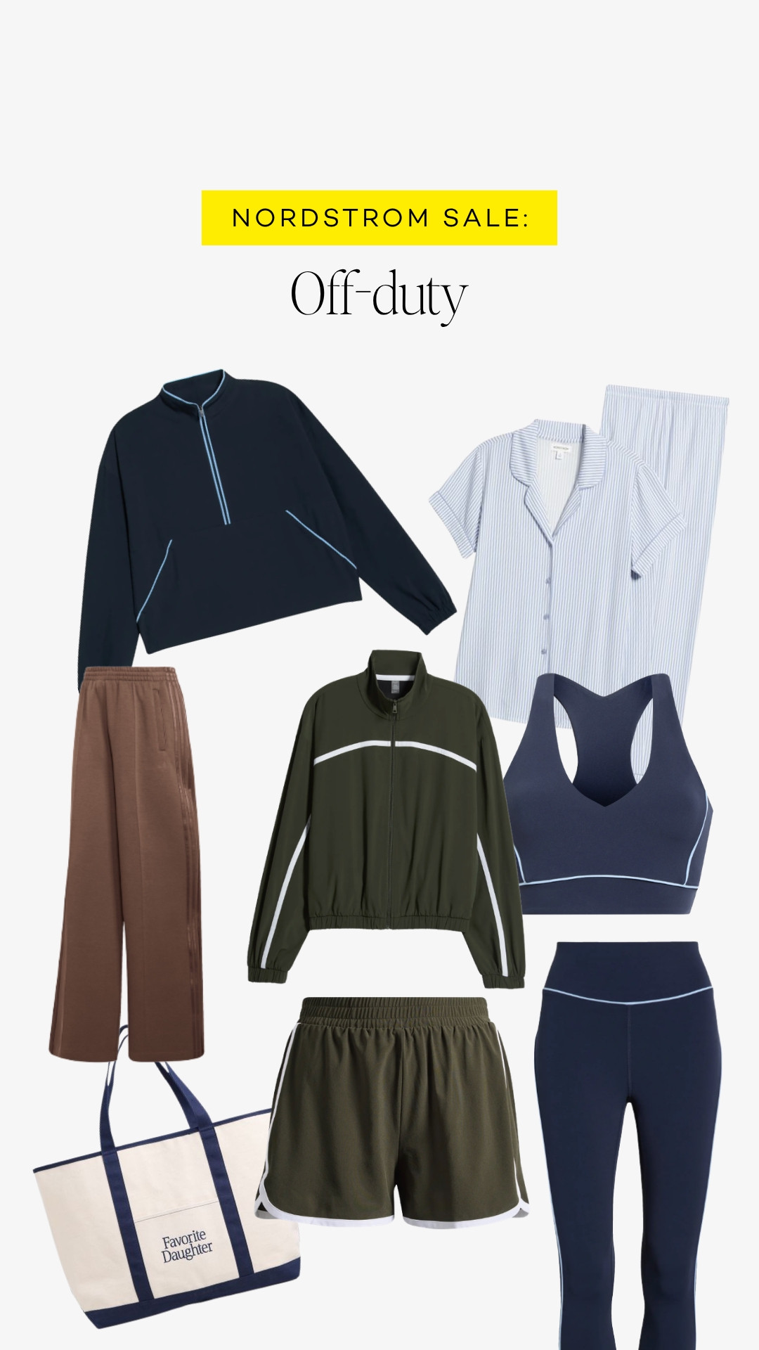 My favorite off-duty pieces from the Nordstrom Anniversary Sale. Think elevated athleisure, matching sets, cozy layers, and basics you’ll reach for all year.

#nordstromsale #athleisurestyle #casualstyle #everydayoutfit #ltkstyle