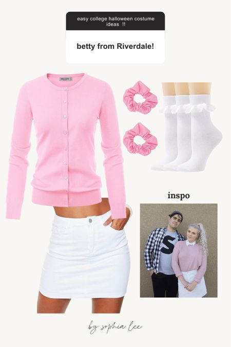Betty from Riverdale inspired Halloween Costume #halloweencostume #cheaphalloweencostume