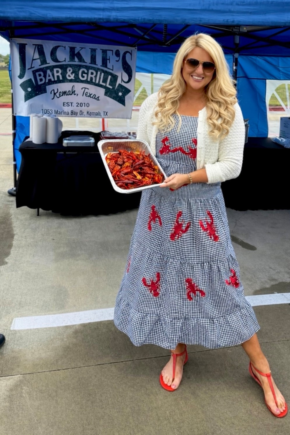 I’m here for all the cray-zy outfits! Never met a theme I haven’t loved, including crawfish boil! 🦞 

#LTKootd