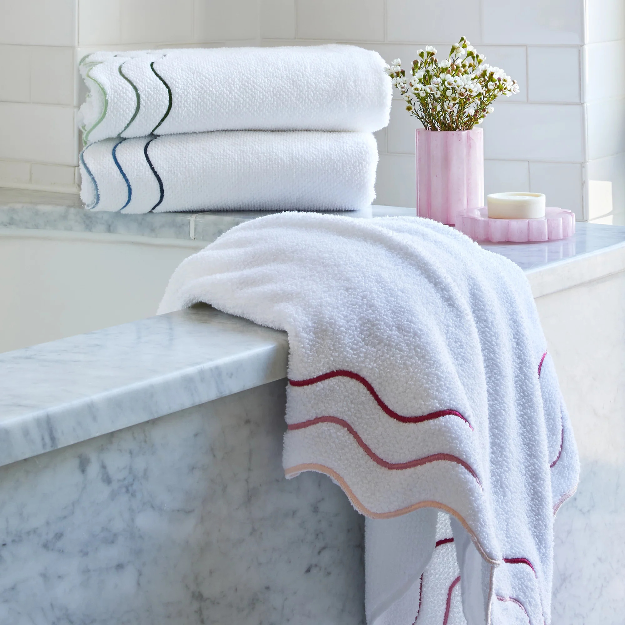 Shopbop Wavy Towels | Kassatex