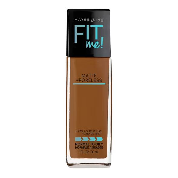 Maybelline Fit Me Matte + Poreless Oil Free Foundation - 1 fl oz | Target