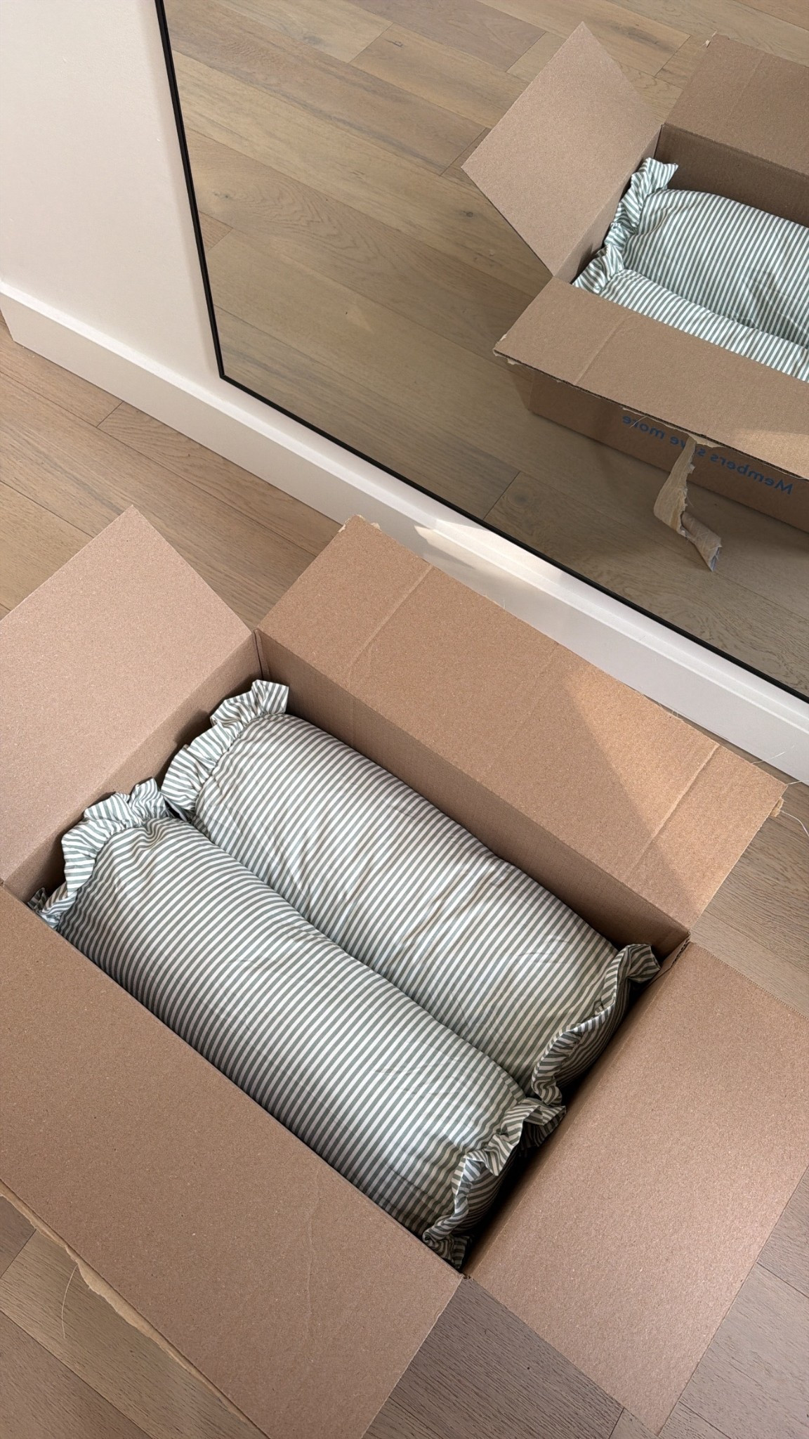 Can you believe these ruffle stripe bolster pillows are from Walmart?! Under $10 and comes in 4 colors!  
It has a zipper if you prefer to swap the insert. I’m going to use these in my kids’ room 

#LTKHome