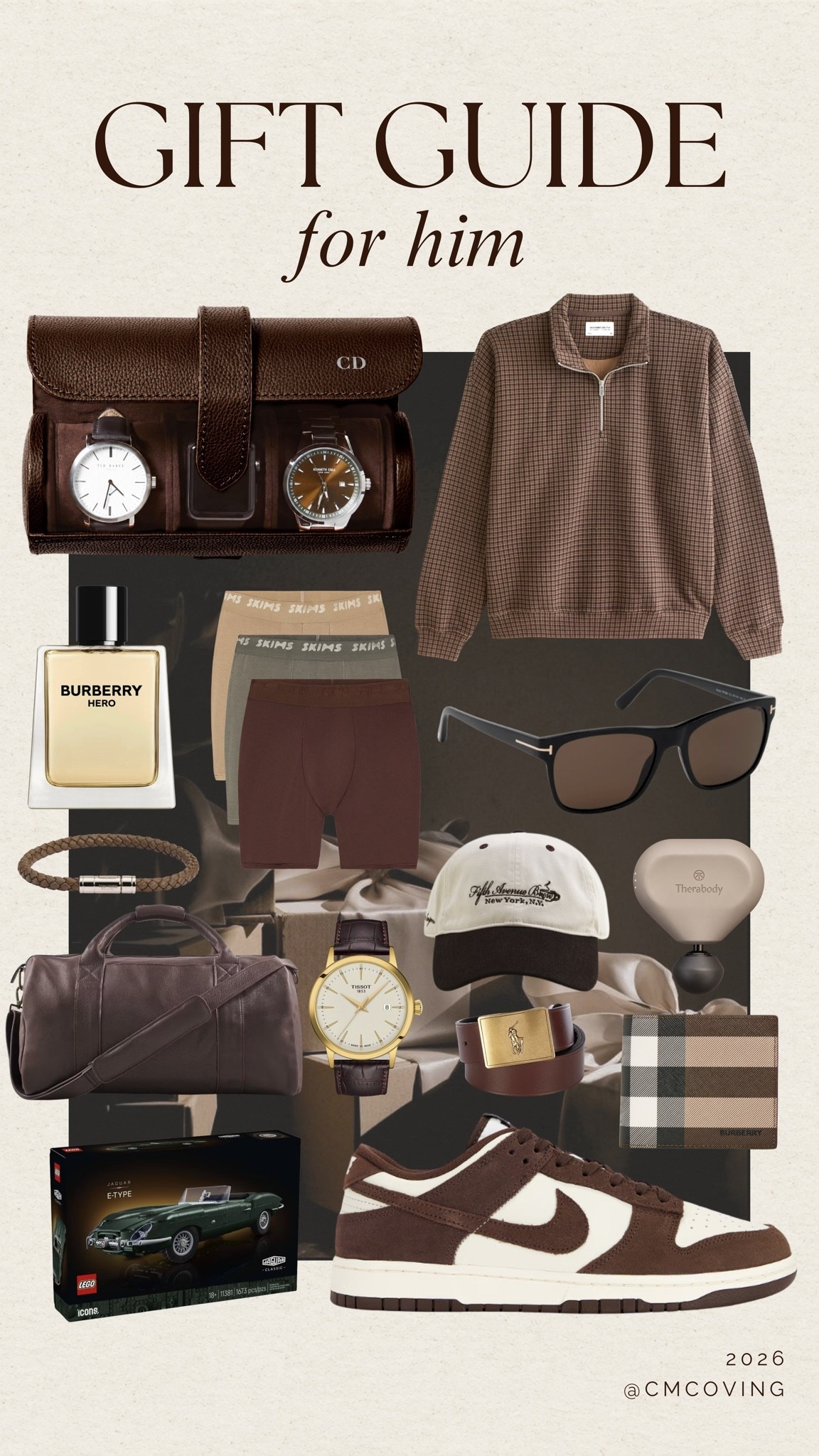 Gift guide for him 🤎