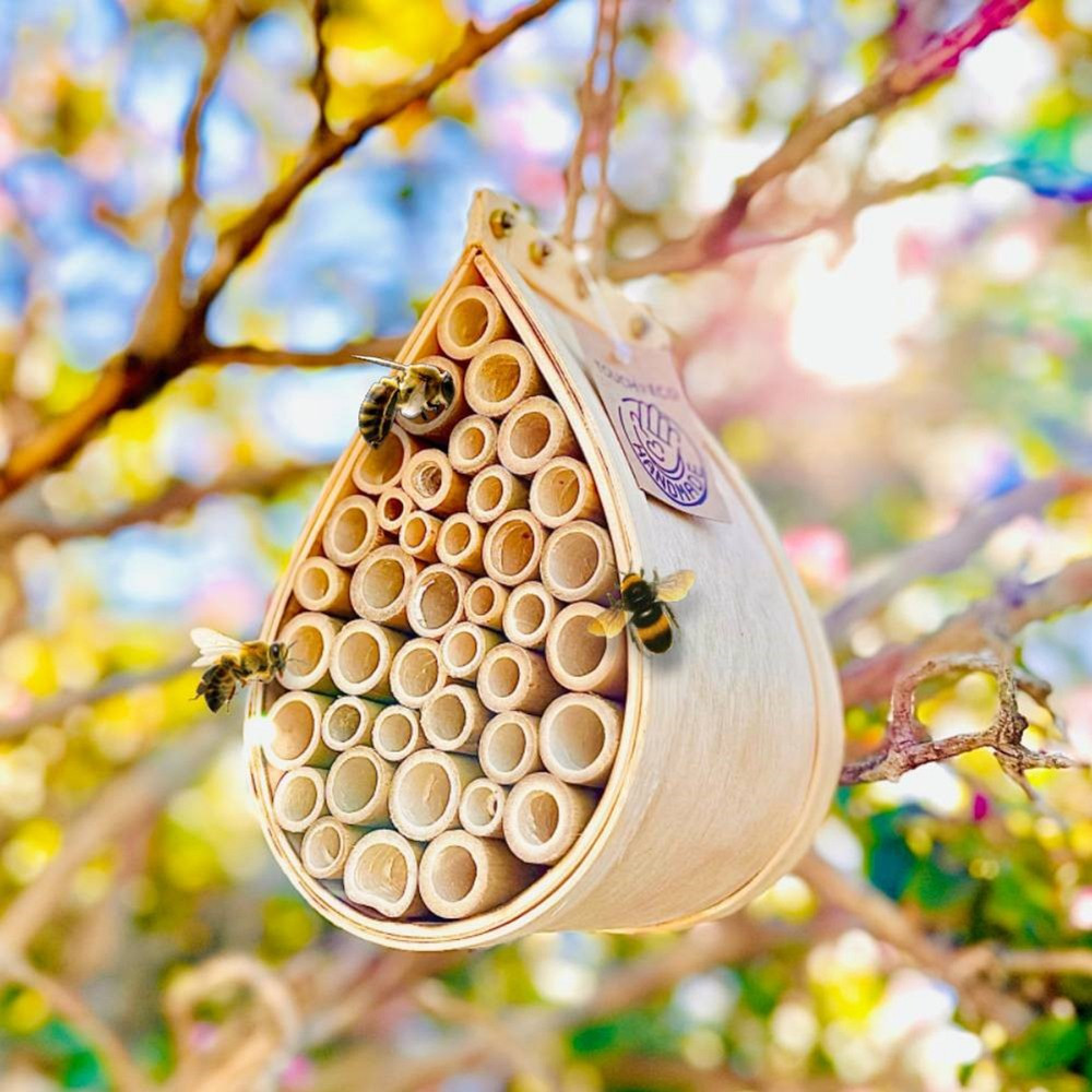 Pollination Palace Hanging Habitat, Bee House | Williams-Sonoma