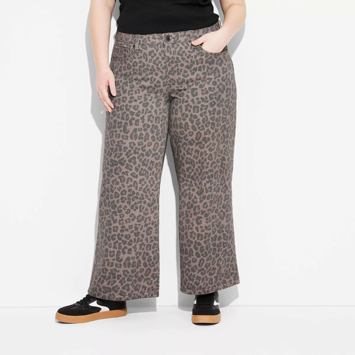 Women's Low-Rise Wide Leg Baggy Jeans - Wild Fable™ | Target