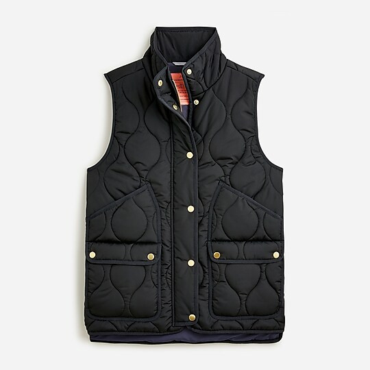New quilted excursion vest | J. Crew US