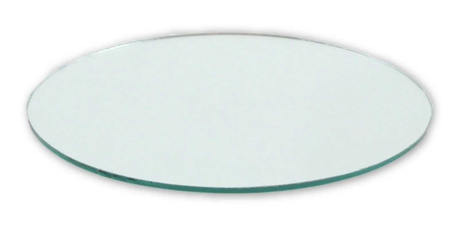4 Inch Glass Craft Small Round Mirror 2 Pieces Mosaic Mirror Tiles - Walmart.com | Walmart (US)